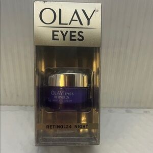 OLAY Eyes Retinol24 Night Eye Cream - Gold and Purple Packaging